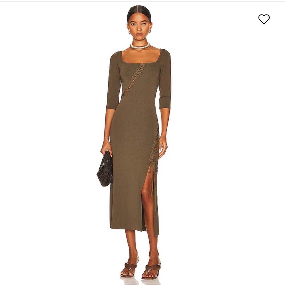 NWT Cult Gaia Leia Knit Bodycon Midi Dress